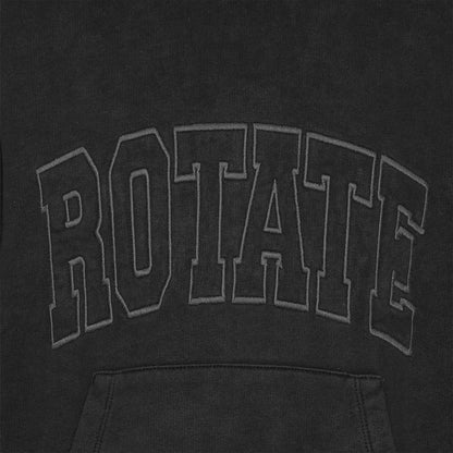 Black - Side - Rotate Sunday Mens Hoodie