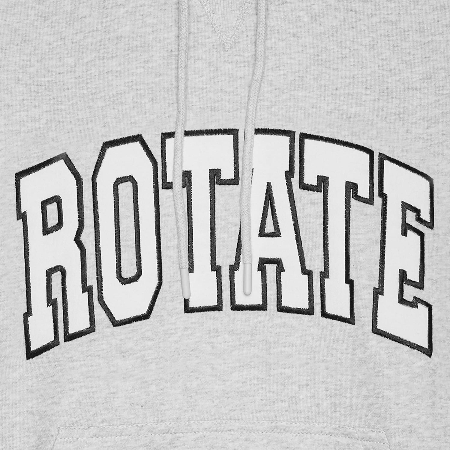 Grey - Side - Rotate Sunday Mens Hoodie
