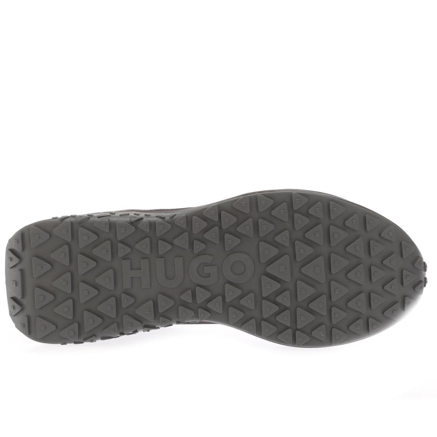 Grey - Pack Shot - Hugo Mens Kane Running Trainers