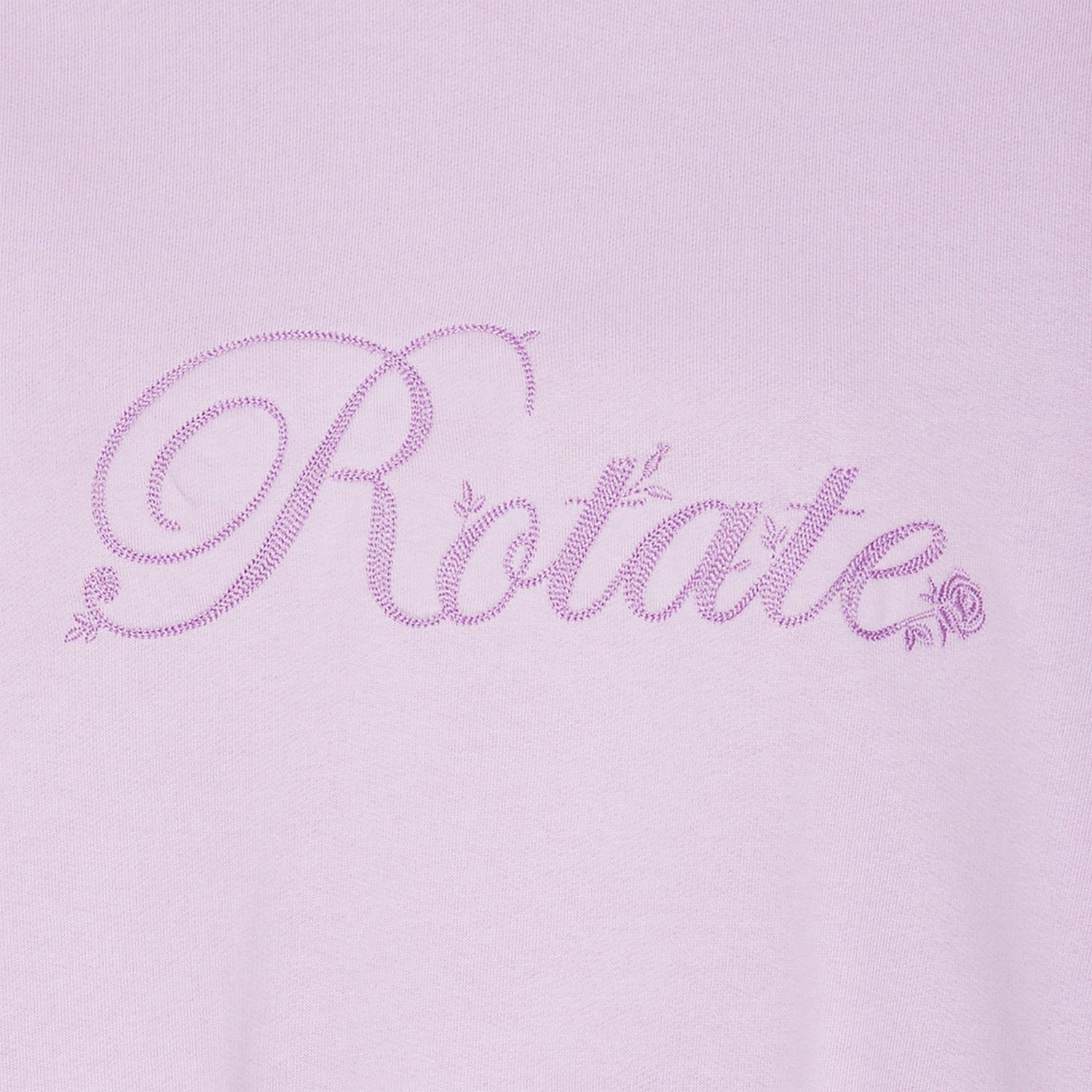 Purple - Side - Rotate Sunday Womens-Ladies Heavy Sweatshirt