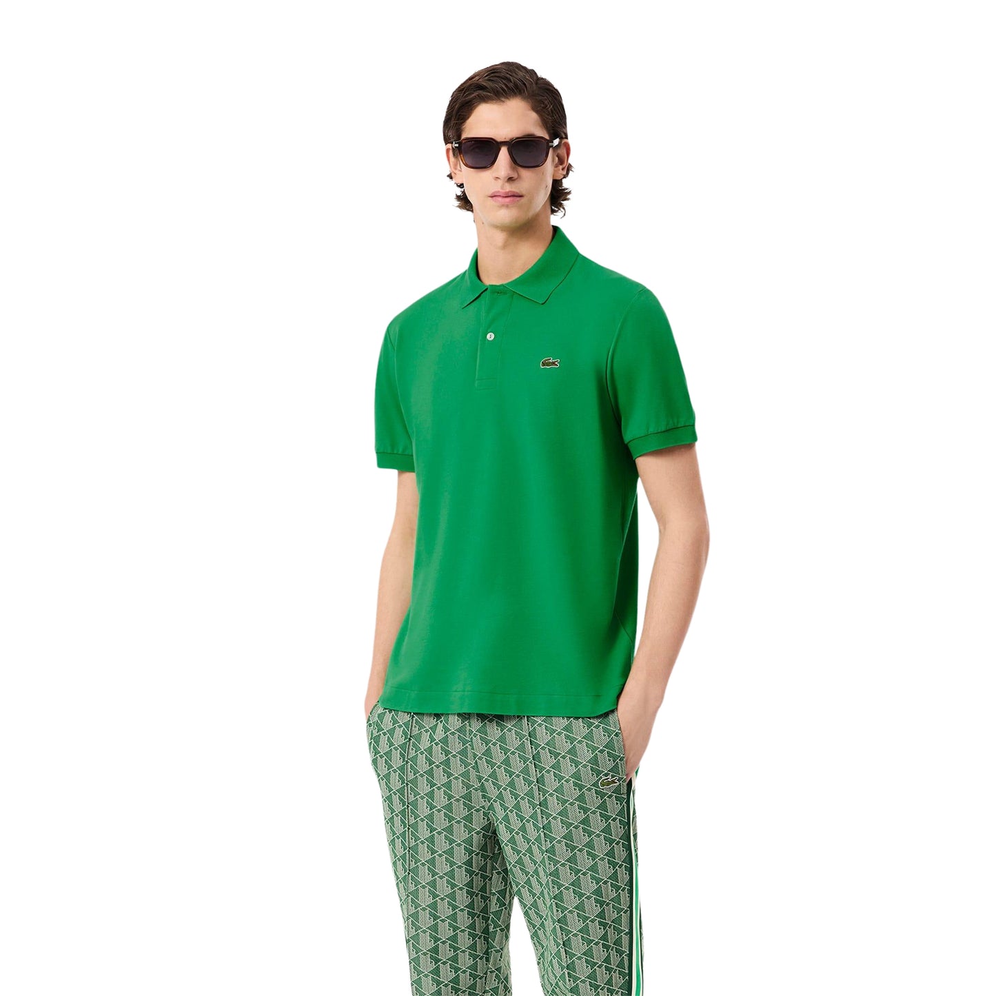 Green - Lifestyle - Lacoste Mens L.12.12 Light Polo Shirt
