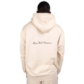 Ecru - Back - Mercier Mens Champions Ring Hoodie