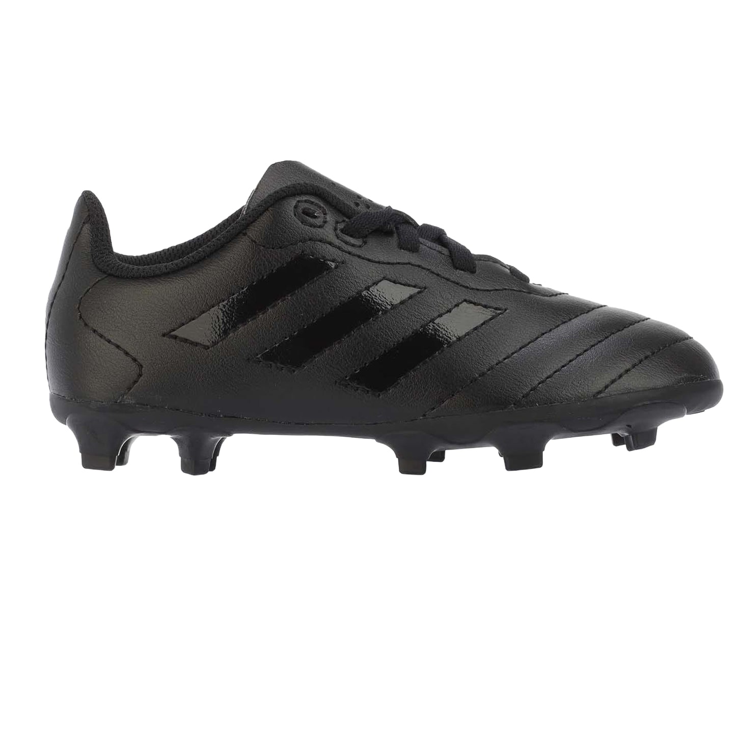 Black - Side - Adidas Childrens-Kids Goletto VII Firm Ground Football Boots