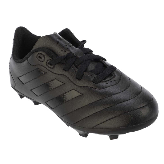 Black - Front - Adidas Childrens-Kids Goletto VII Firm Ground Football Boots