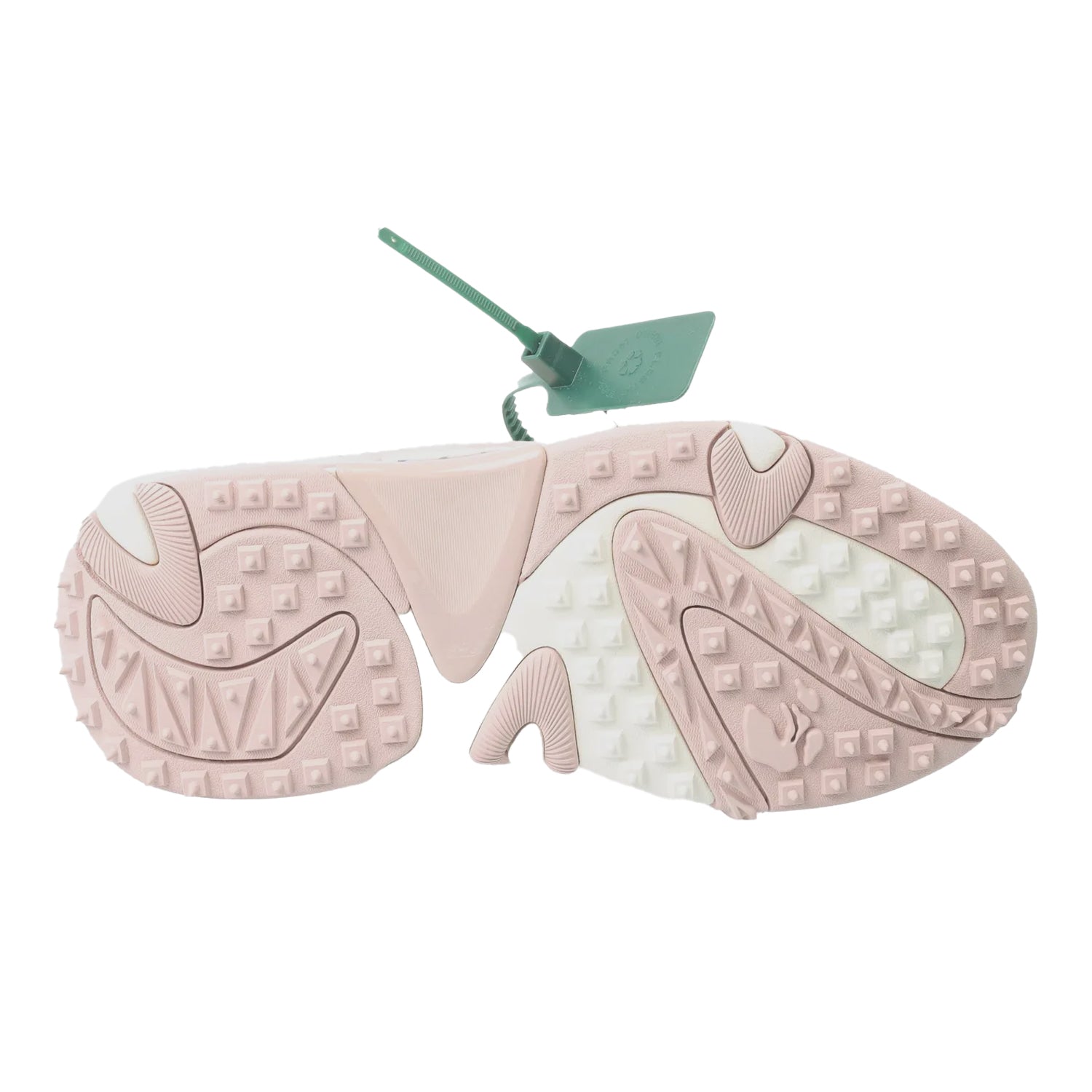Pink-White - Lifestyle - Off White Womens-Ladies Odsy 2000 Leather Trainers