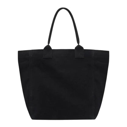 Black - Back - Isabel Marant Yenky Canvas Handbag