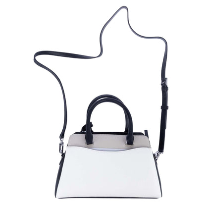 Beige-Black - Back - DKNY Avelle SM Leather Crossbody Bag