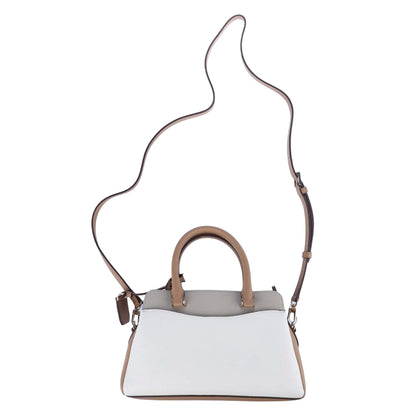 Brown-Beige - Back - DKNY Avelle SM Leather Crossbody Bag