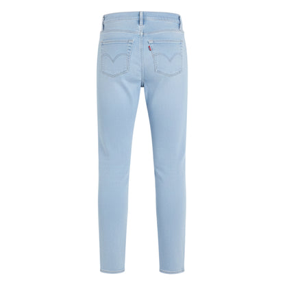 Blue - Back - Levis Womens-Ladies Mile High Super Skinny Jeans