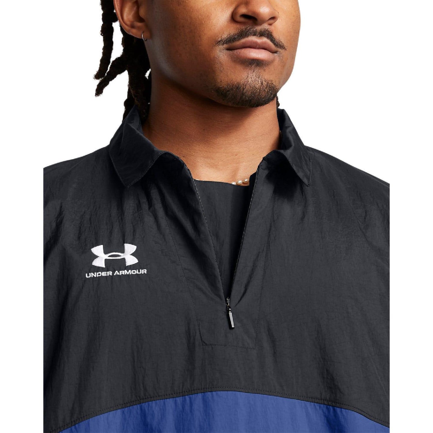 Blue - Side - Lyle & Scott Mens Terrace 96 Jacket