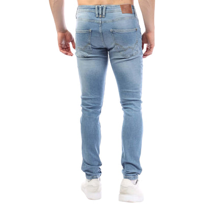 Blue - Back - Duck and Cover Mens Maylead Jeans