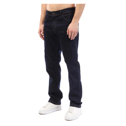 Blue - Side - Duck and Cover Mens Hydras Straight Jeans
