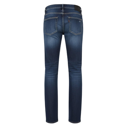 Indigo - Back - Armani Exchange Mens J13 Slim Jeans