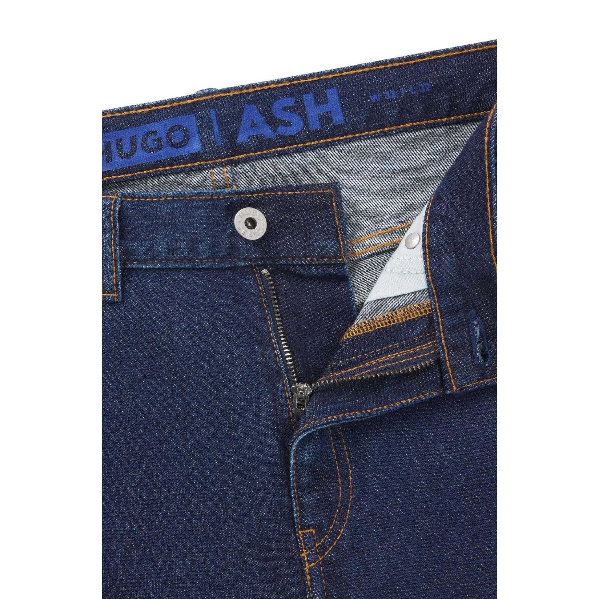 Blue - Pack Shot - Hugo Mens Ash Slim Jeans