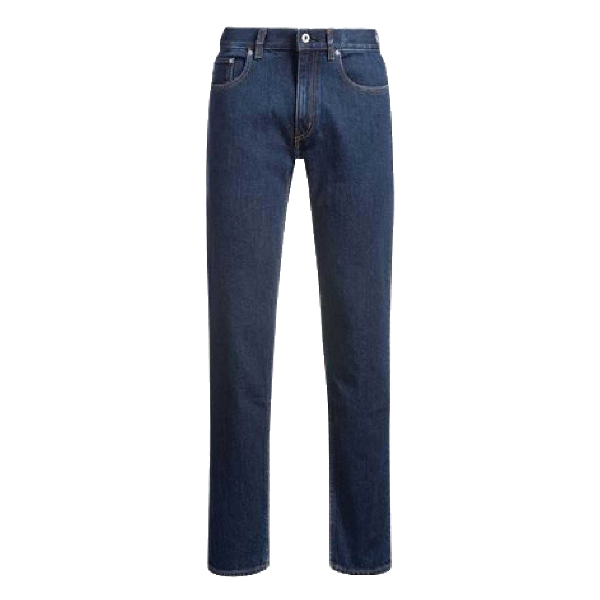 Blue - Front - Hugo Mens Ash Slim Jeans