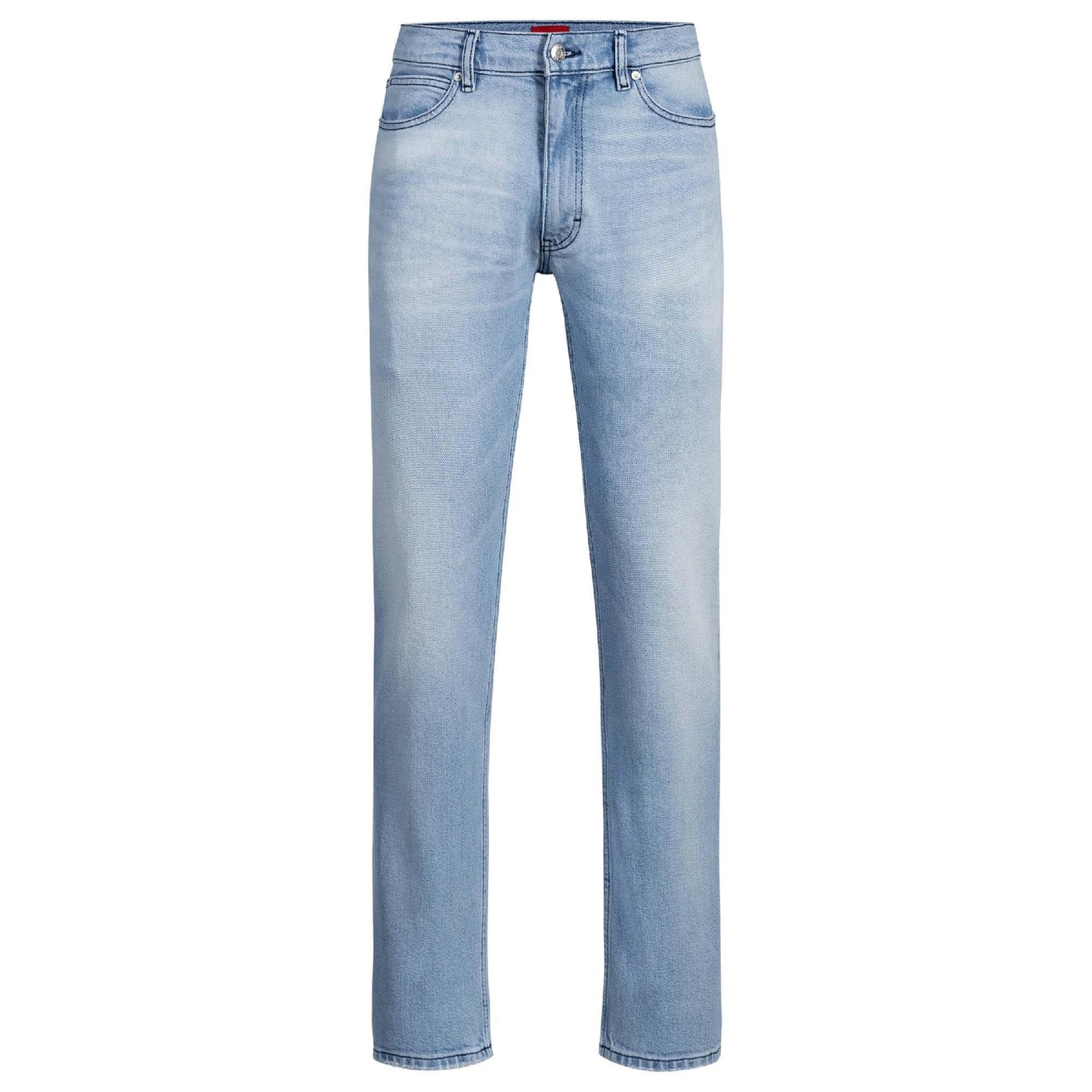 Turquoise - Front - Hugo Mens 708 Slim Jeans