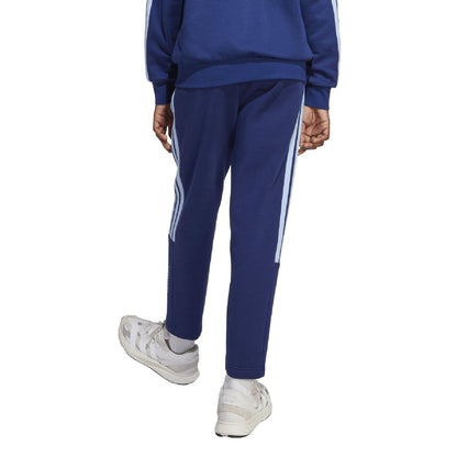 Blue - Back - Adidas Childrens-Kids House Of Tiro Fleece Tracksuit Bottoms