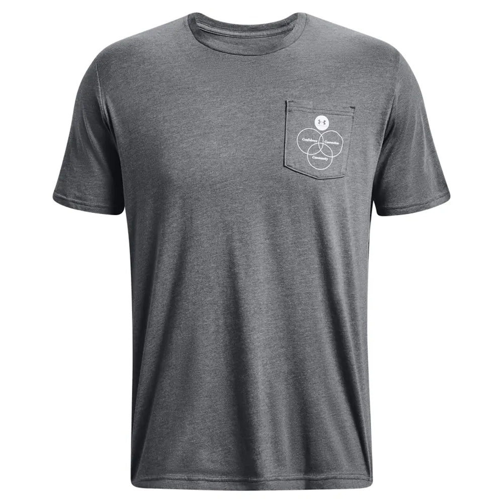 Grey - Front - Under Armour Mens CCC T-Shirt