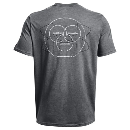 Grey - Back - Under Armour Mens CCC T-Shirt