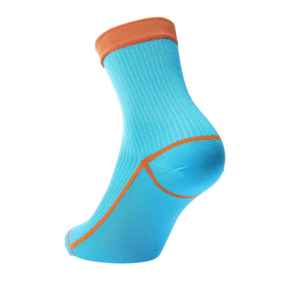 Blue - Back - Happy Socks Unisex Adult Lily Ankle Socks