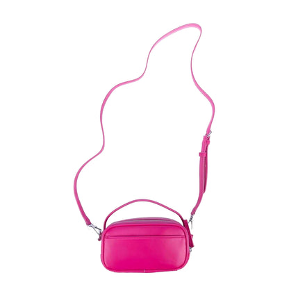Pink - Back - DKNY Naria Camera Top Handle Crossbody Bag