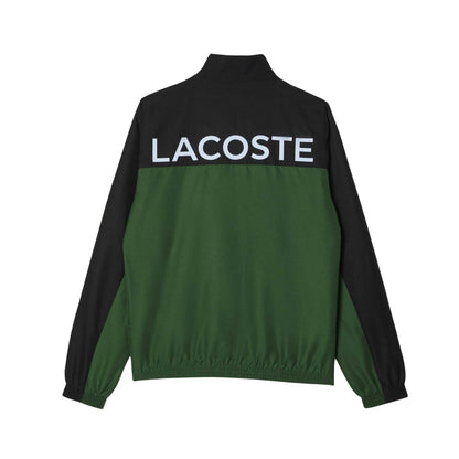 Green - Pack Shot - Lacoste Mens Printed Tennis Tracksuit Set