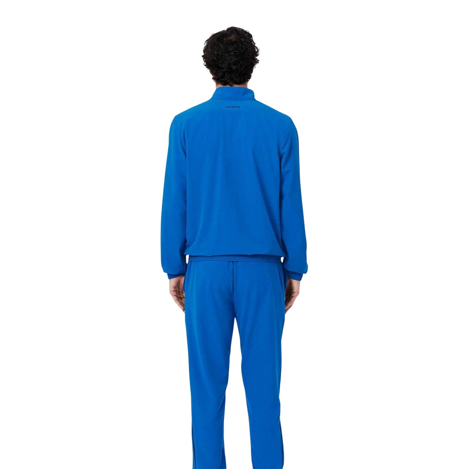 Blue - Back - Lacoste Mens Novak Djokovic Tracksuit Set