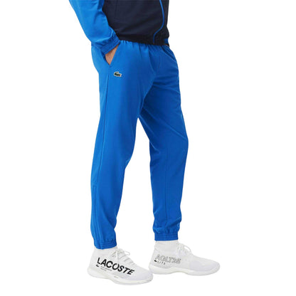 Blue - Side - Lacoste Mens Novak Djokovic Tracksuit Set