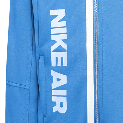 Blue - Close up - Nike Childrens-Kids Air Tricot Tracksuit Set