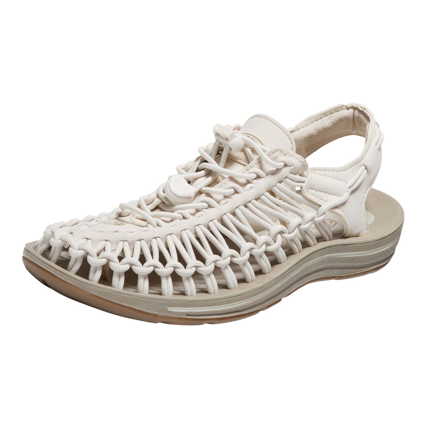 White - Back - Keen Womens-Ladies Uneek Sandals