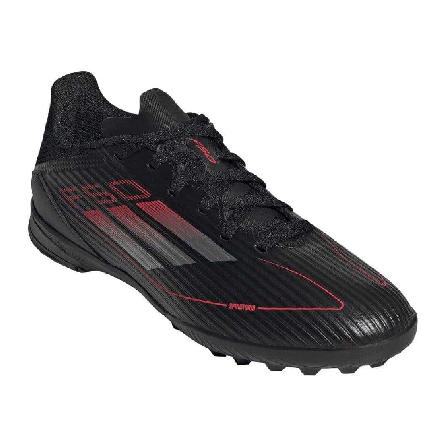 Black - Front - Adidas Childrens-Kids F50 League Football Boots
