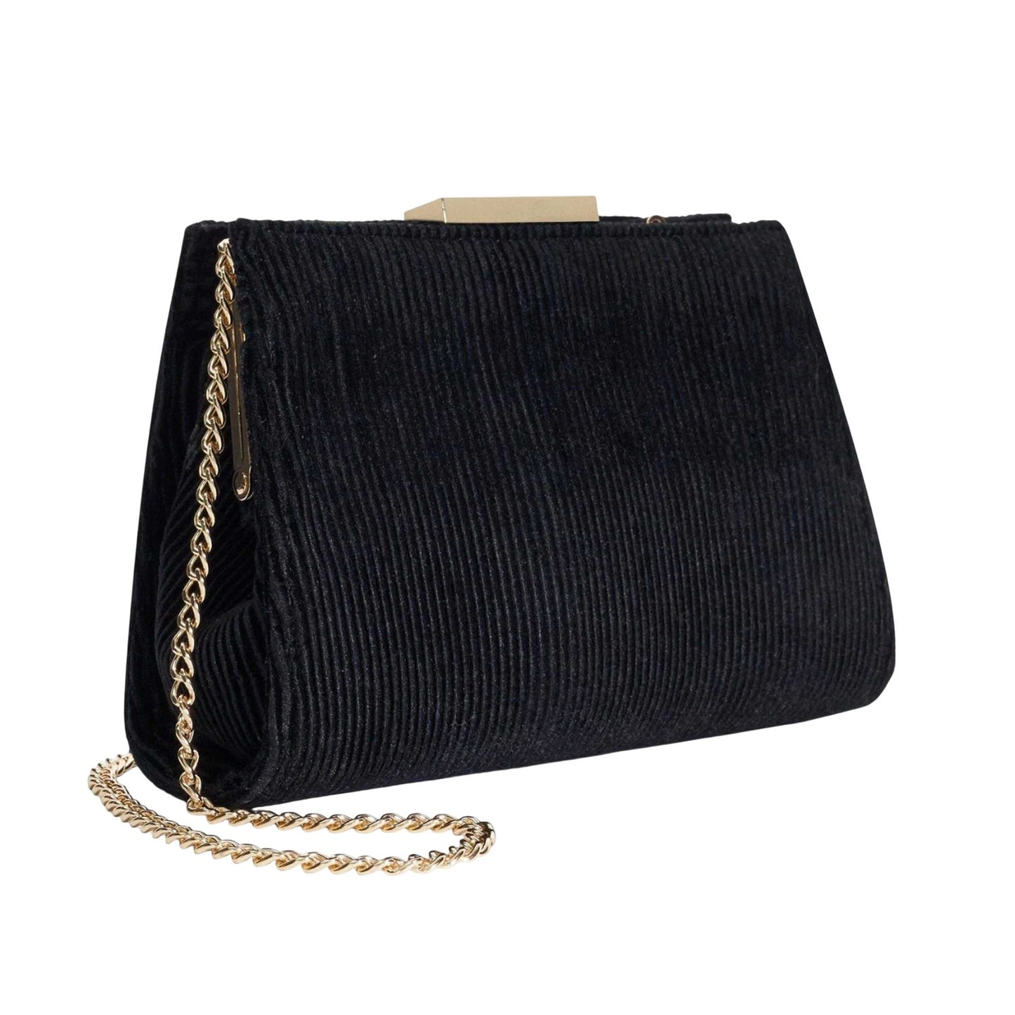Black - Side - Dune London Womens-Ladies Eclipso Textured Handbag