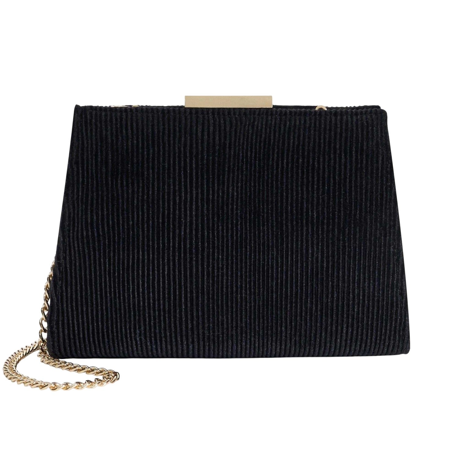 Black - Front - Dune London Womens-Ladies Eclipso Textured Handbag