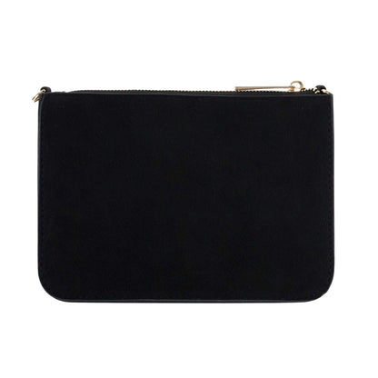 Black - Back - Dune London Womens-Ladies Emilyo Gold Detail Handbag