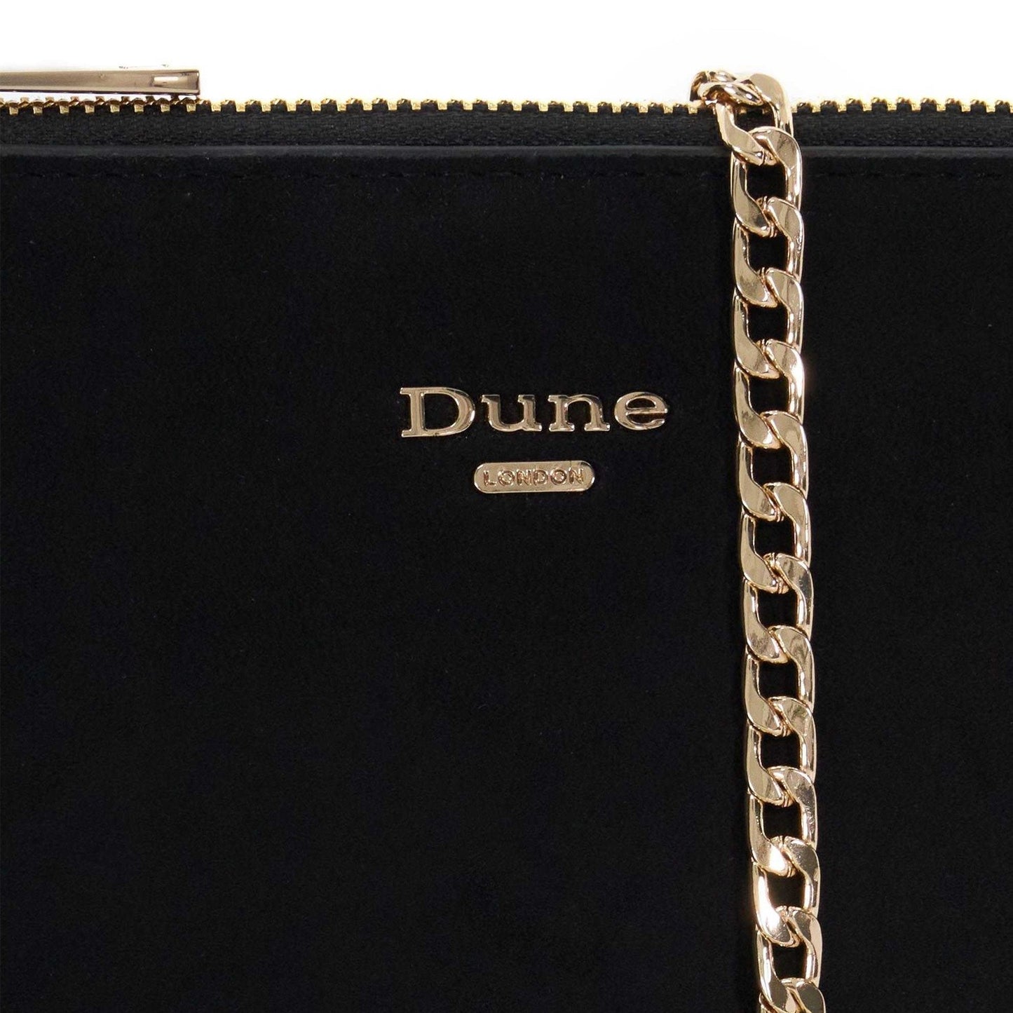 Black - Lifestyle - Dune London Womens-Ladies Emilyo Gold Detail Handbag
