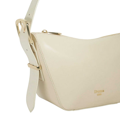 Ecru - Pack Shot - Dune London Womens-Ladies Delicately Suede Handbag