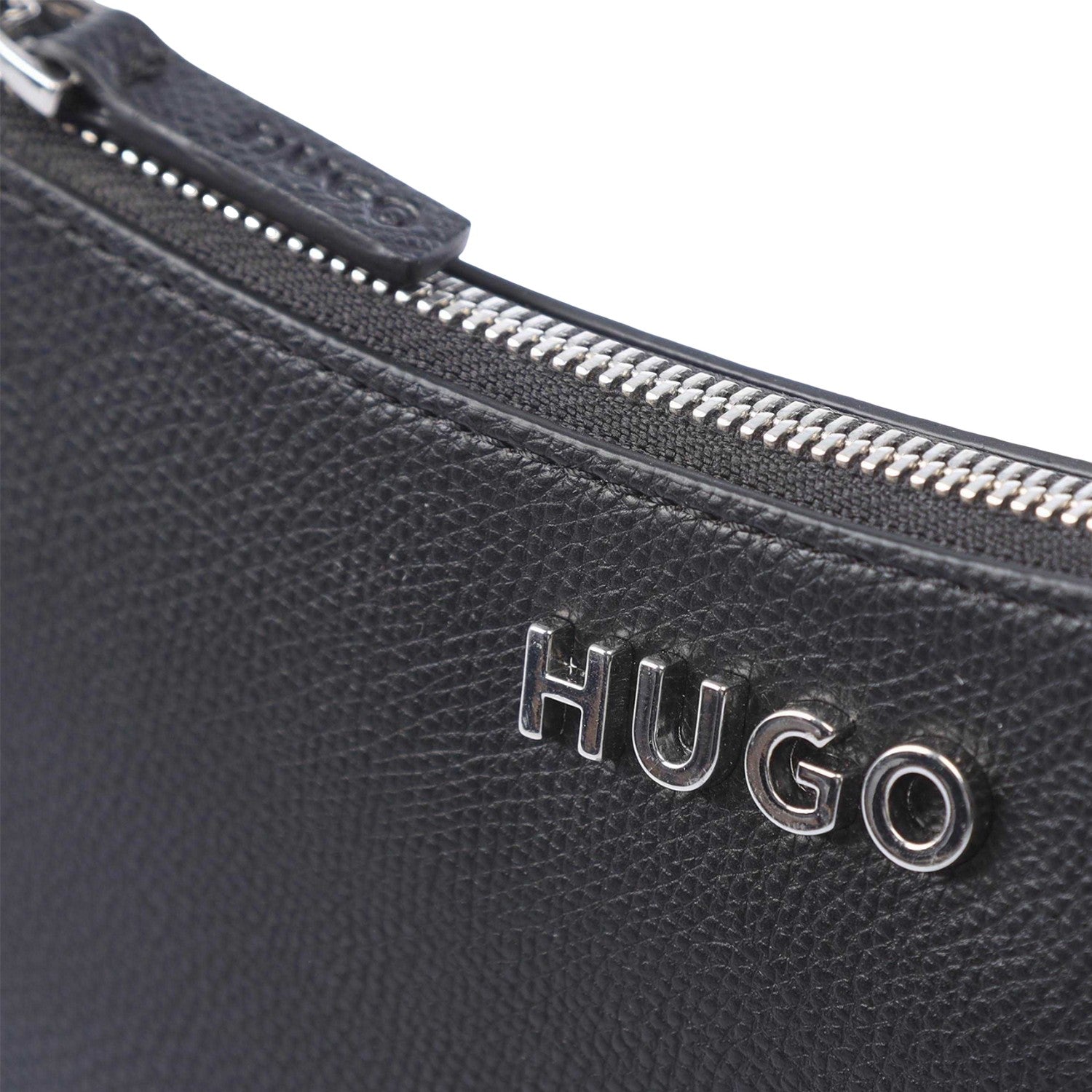 Black - Side - Hugo Womens-Ladies Chris Hobo Bag