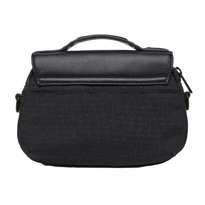 Black - Back - Diesel Mono Nylon Mini Handbag