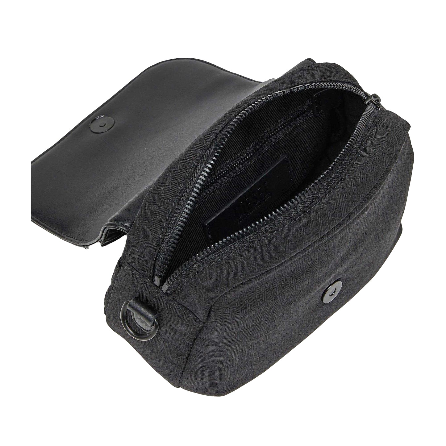 Black - Lifestyle - Diesel Mono Nylon Mini Handbag