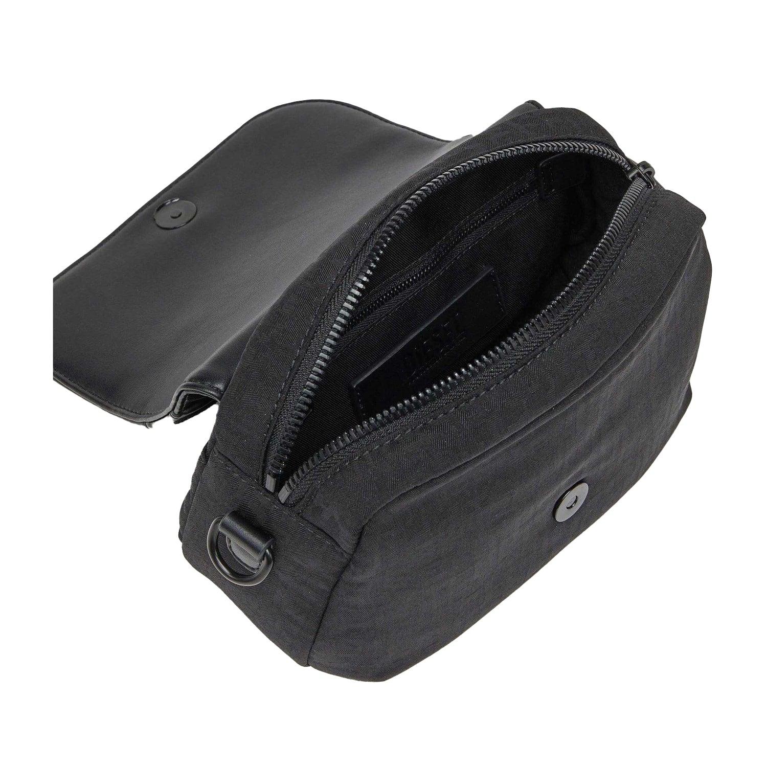 Black - Lifestyle - Diesel Mono Nylon Mini Handbag