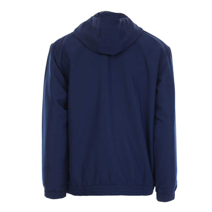 Blue - Back - Adidas Mens Tiro Essentials Woven Full Zip Hoodie