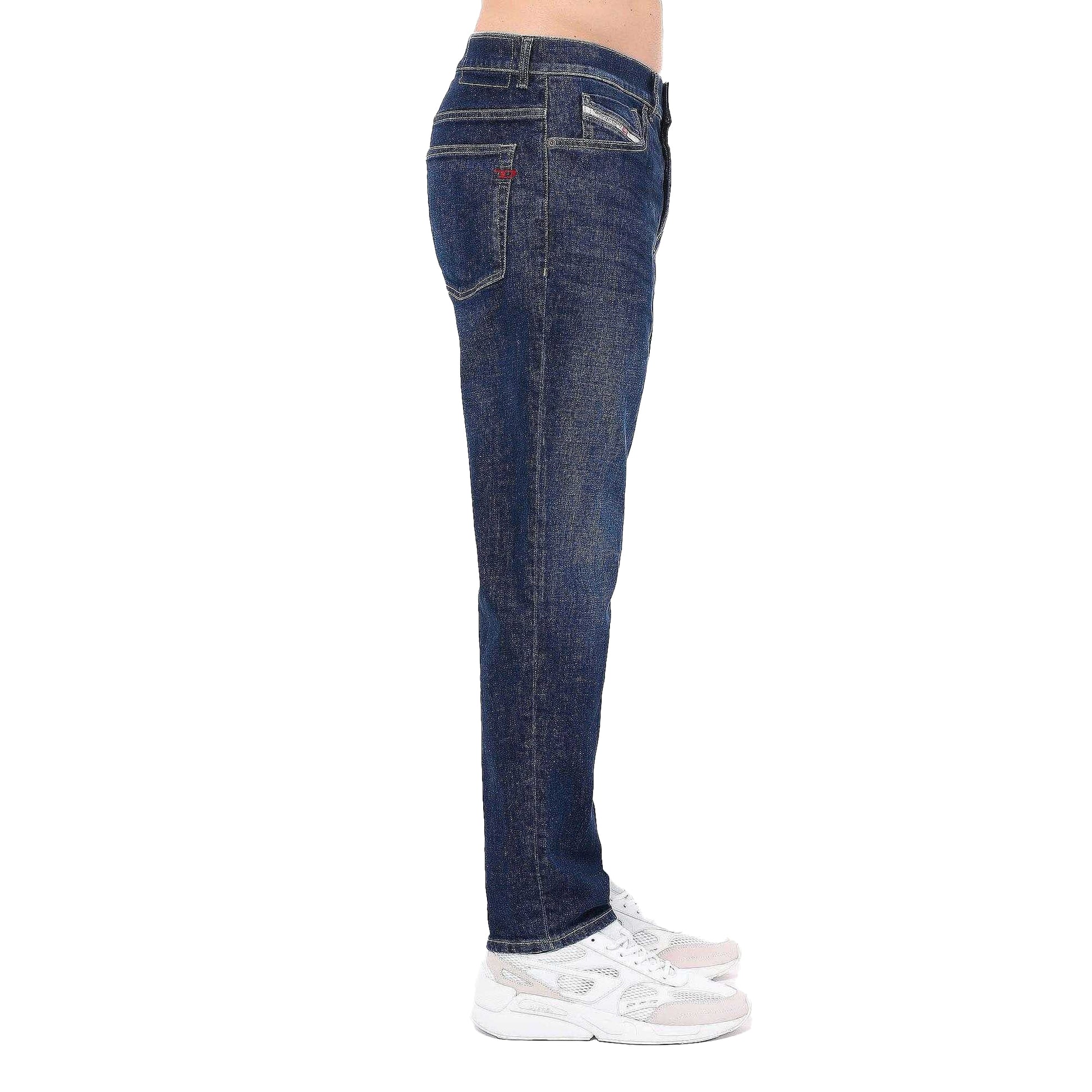 Blue - Pack Shot - Diesel Mens 2005 D-Fining Regular Jeans