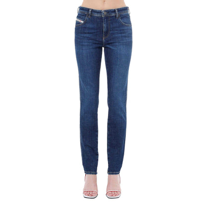 Blue - Side - Diesel Womens-Ladies 2015 Babhila Jeans