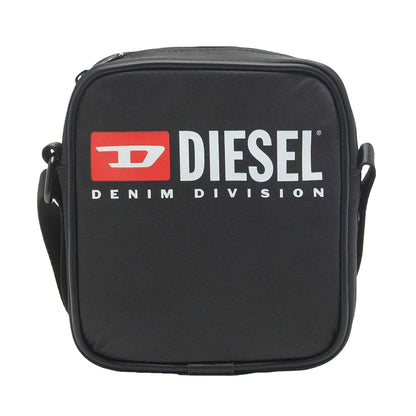 Black - Front - Diesel Rinkee Logo Crossbody Bag