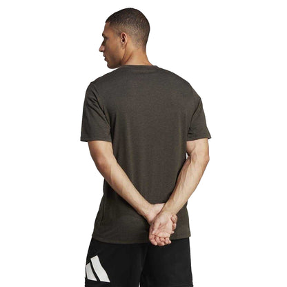 Black - Back - Adidas Mens Train Essentials Comfort T-Shirt