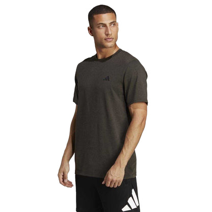 Black - Side - Adidas Mens Train Essentials Comfort T-Shirt