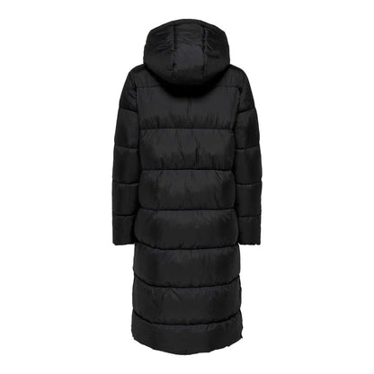 Black - Back - Only Womens-Ladies Montana Puffer Jacket