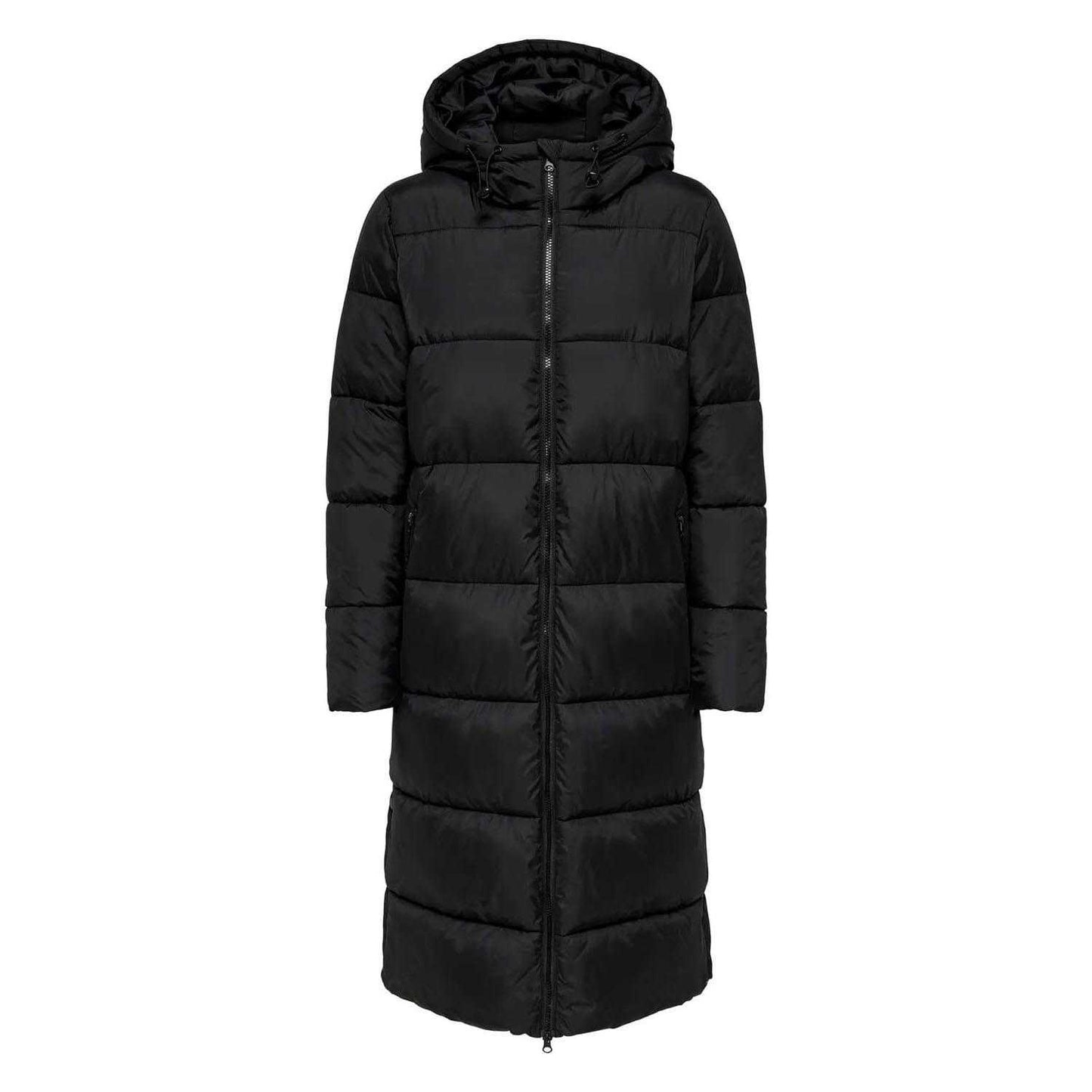 Black - Front - Only Womens-Ladies Montana Puffer Jacket