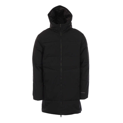 Black - Front - Jack And Jones Mens Brady Long Puffer Jacket