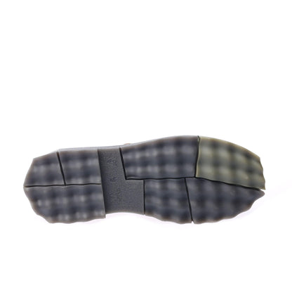 Black-Green - Lifestyle - Off White Childrens-Kids Leather Sponge Sole Loafers